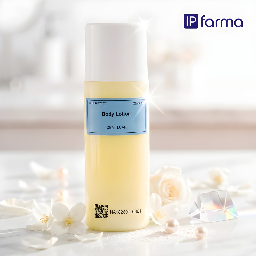 IP Farma HB Pemutih Platinum Body Lotion BPOM | Memutihkan Seperti Lotion Klinik