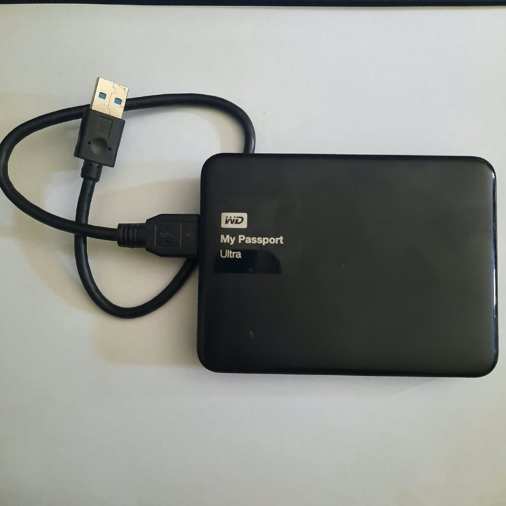 HARDDISK EKSTERNAL WD MY PASSPORT 1TB HDD HARDISK EXTERNAL SECOND
