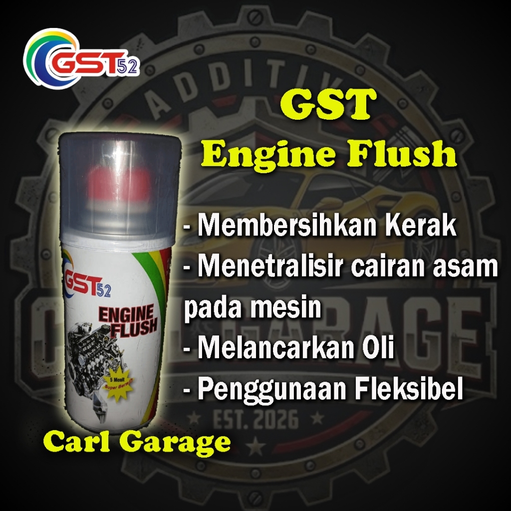 GST52 Engine Flush Pembersih Ruang mesin Mobil Motor