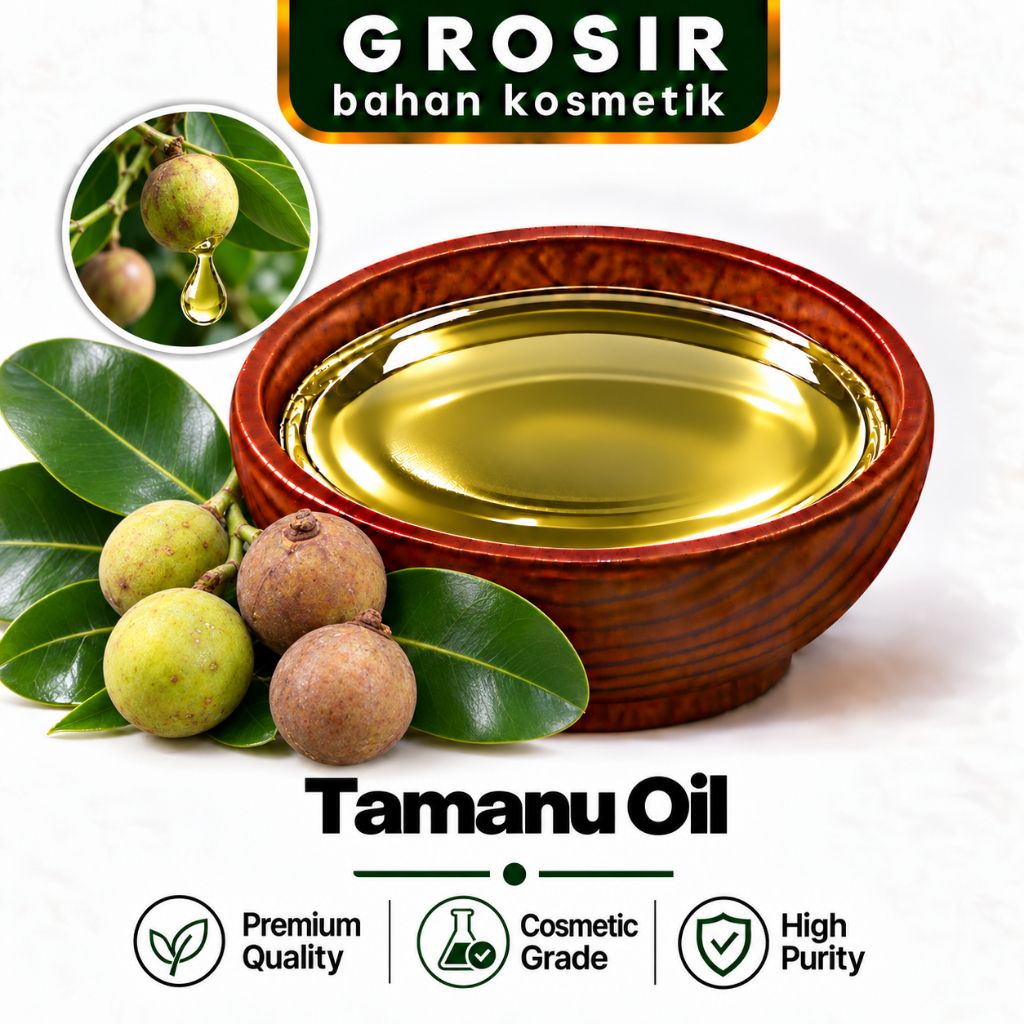 Tamanu Oil 10ml Minyak Tamanu Original Mengatasi Jerawat dan Memudarkan Bekas Luka Jerawat COA