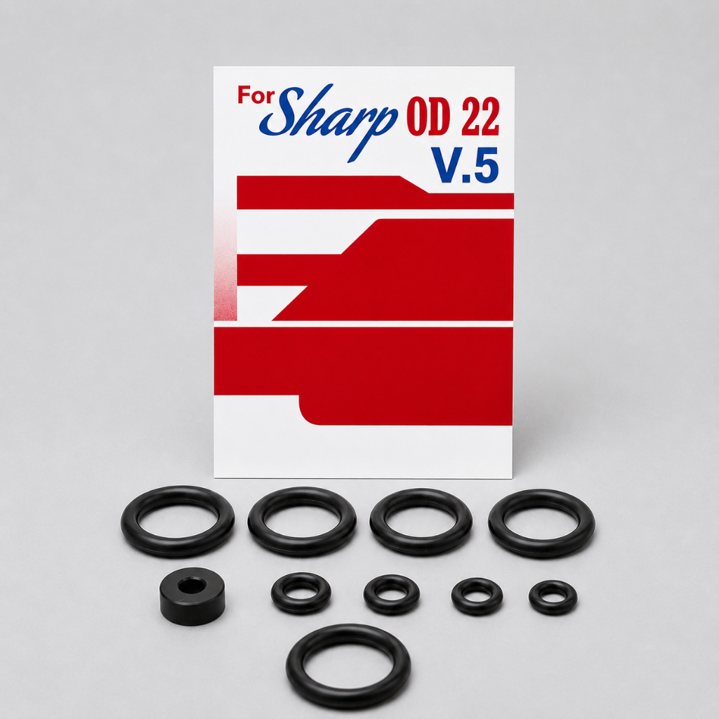 Sil sharp V5 / seal sharp V5 set/ O ring set od 22 triple sil