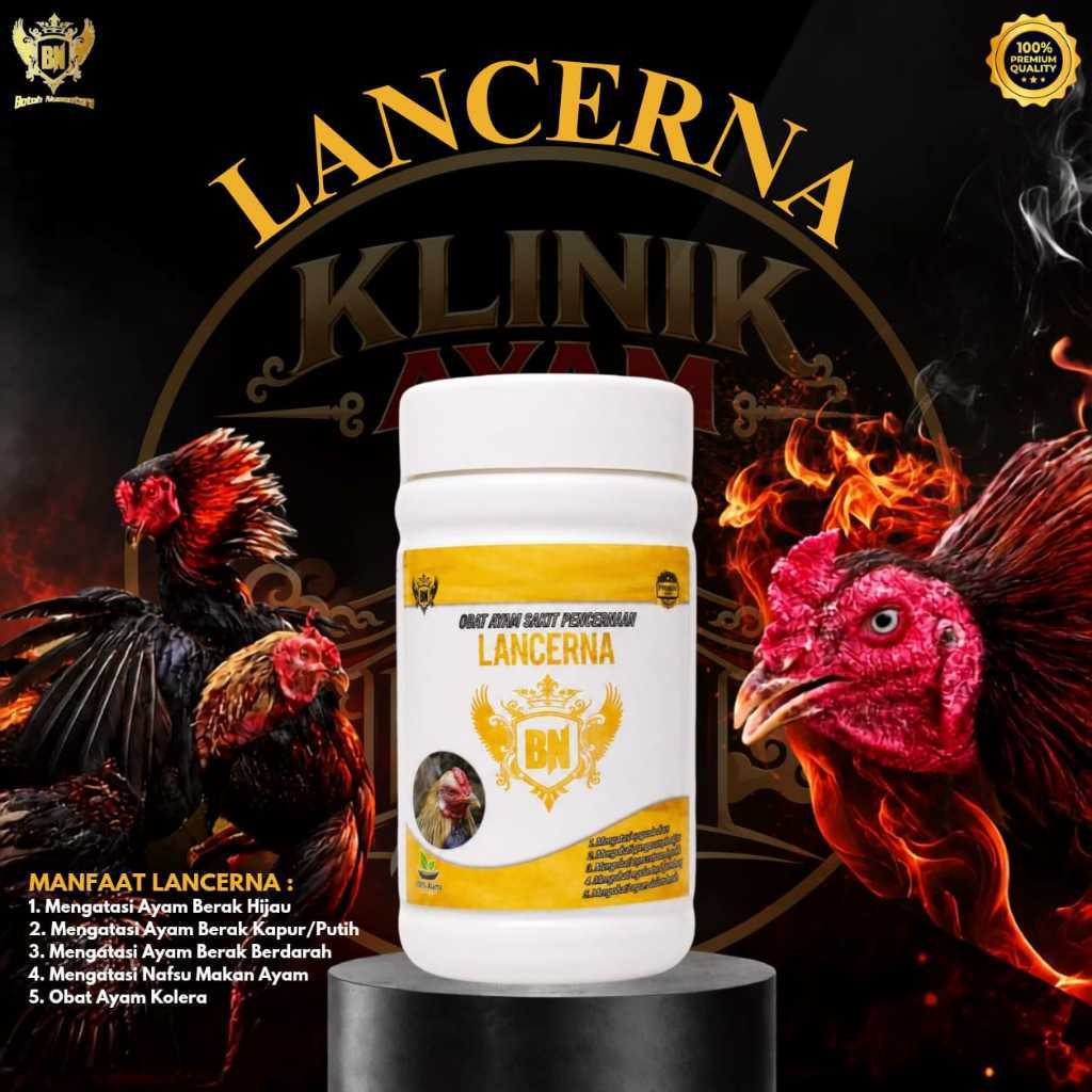 Obat Ayam Kolera LANCERNA Obat Penyakit Ayam Berak Hijau Berak Kapur Berak Bening Berak Darah Berak 