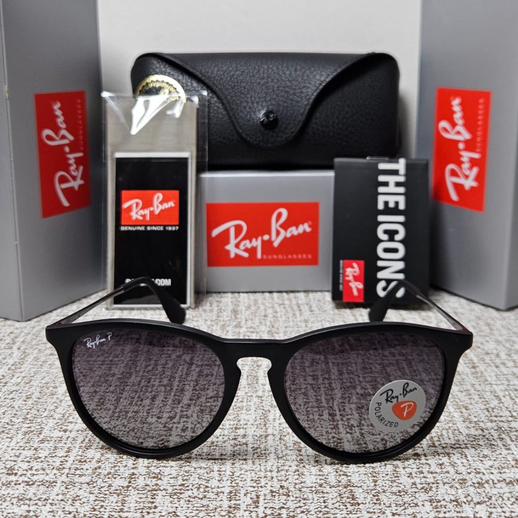 Kacamata Rayban Erika RB4171 622/T3 Black Doff Lens Gredient Original