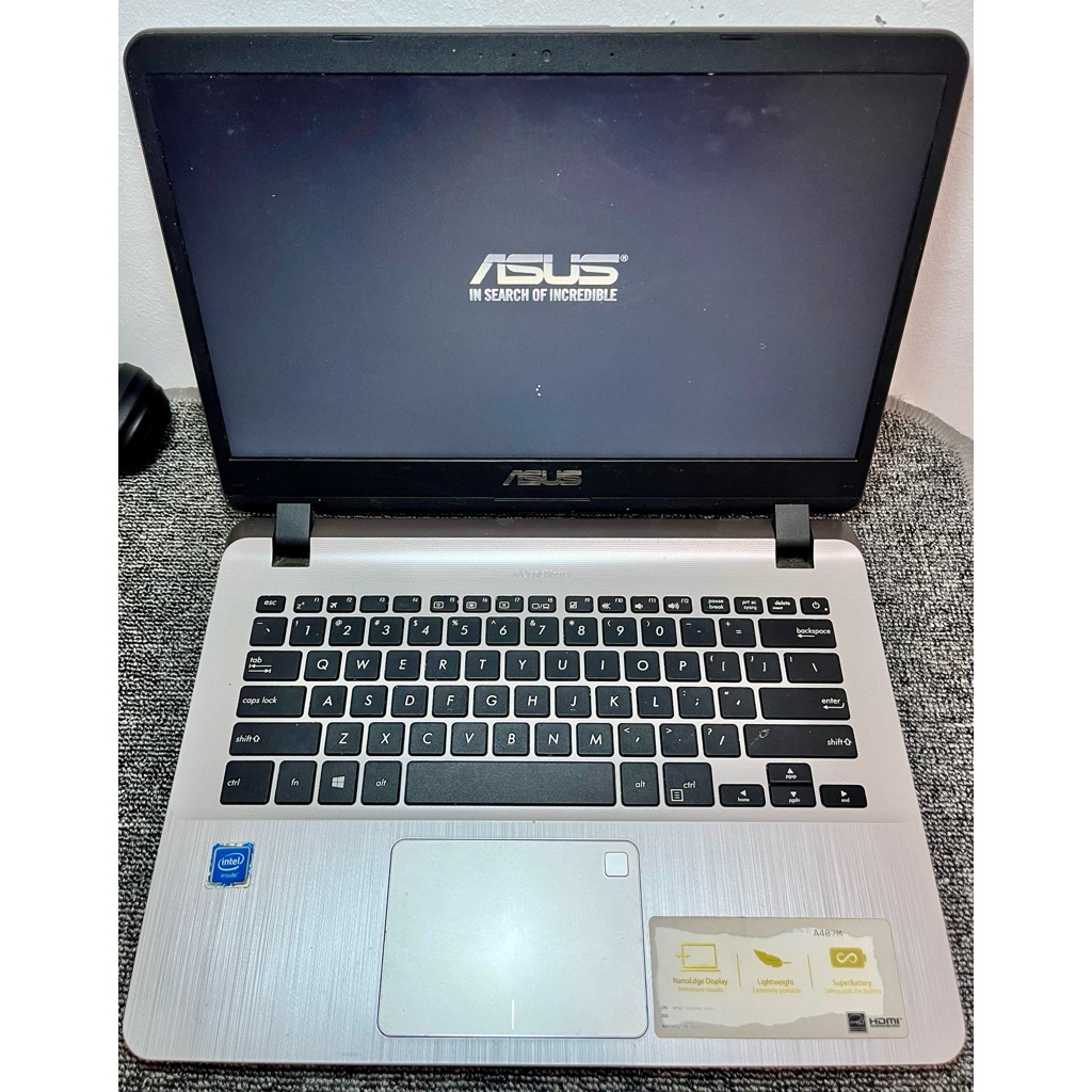 ASUS A407M Laptop Second Bekas Pemakaian Pribadi