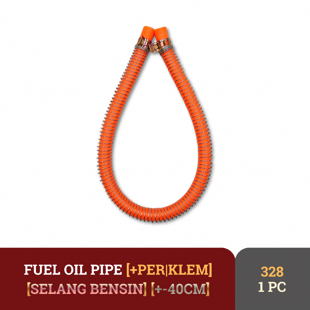 FUEL OIL PIPE SPRING BG328 BG318 SELANG BENSIN ORANGE MESIN POTONG RUMPUT BG328 BG318