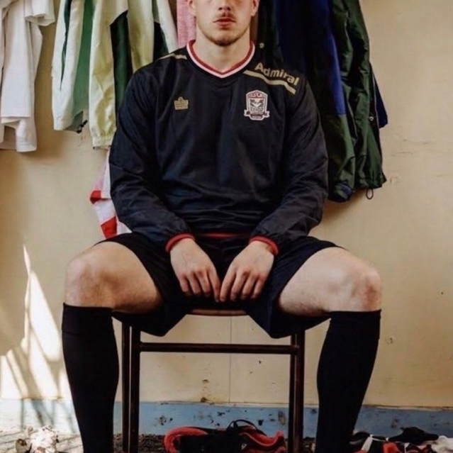 Admiral Football Top Track Top Football Bola jersey long sleeve top baju olahraga olah raga Windbrea