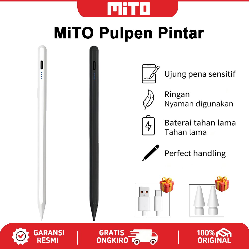 [100% Asli Garansi 24 Bulan][NEW][COD]Mito Stylus Pen, For Mito and Android T99/T979/T89/T910/T888 T