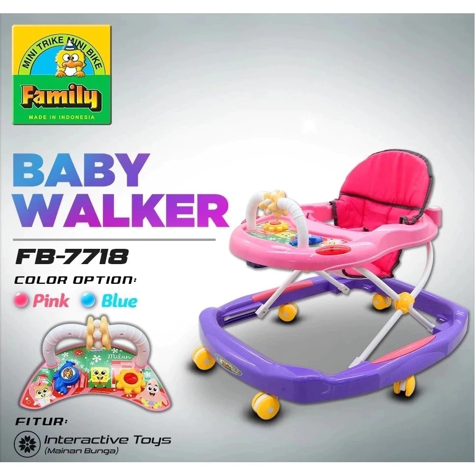 Family Baby Walker 7718 / Baby Walker Family FB-7718 (Tidak Ada Dorongan)