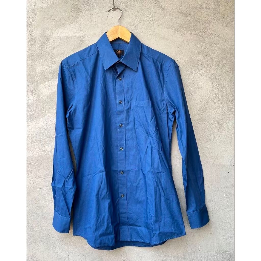 G2000 man blue kemeja slim fit M