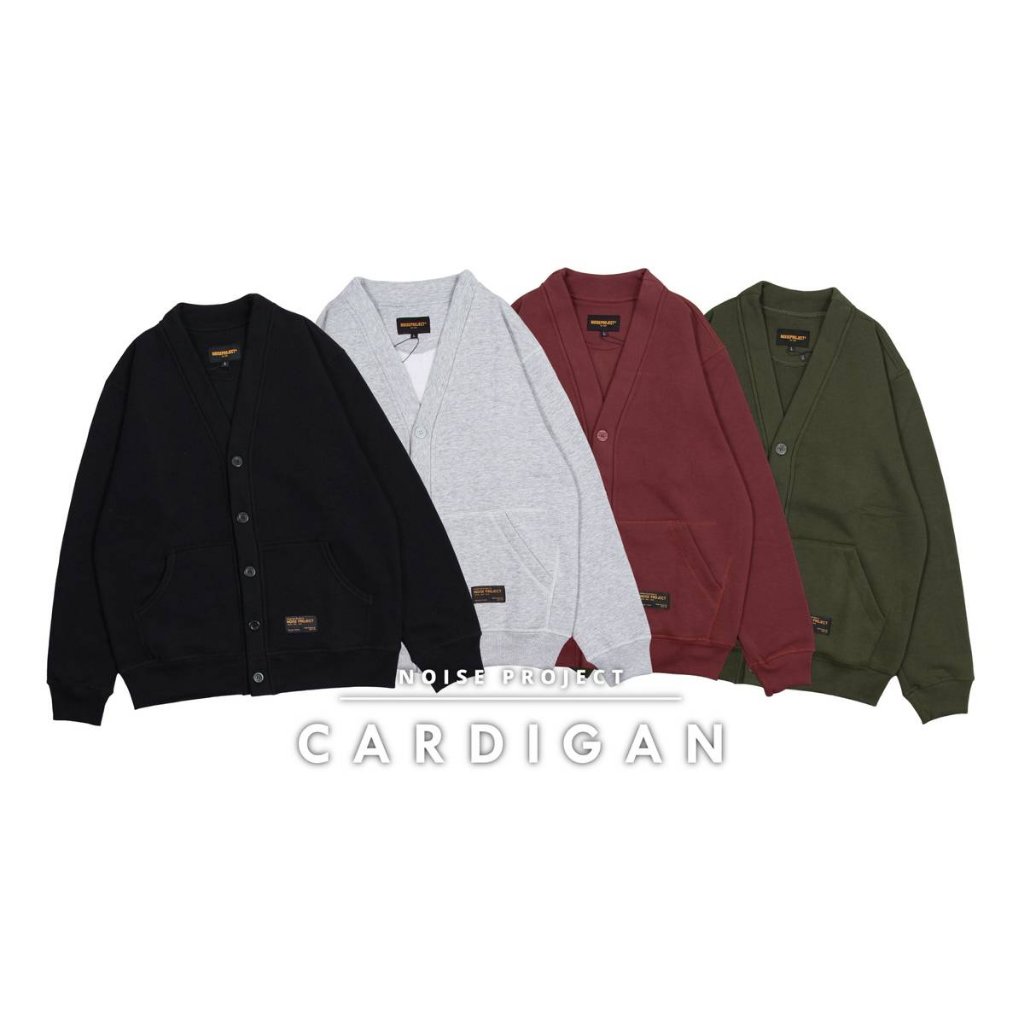 Noise Project Cardigan Fleece CVC 300 gsm