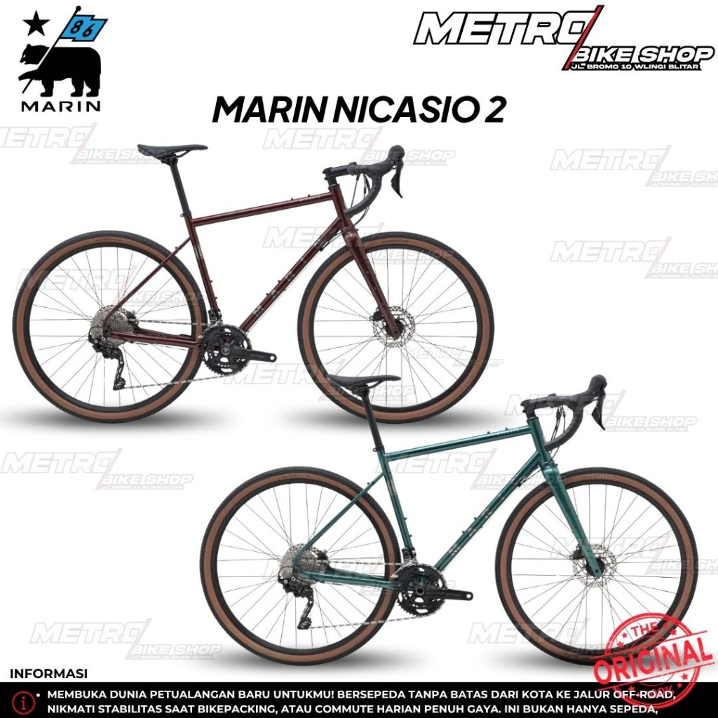 Marin Nicasio 2 Sepeda Gravel Gravel bike Fork Carbon