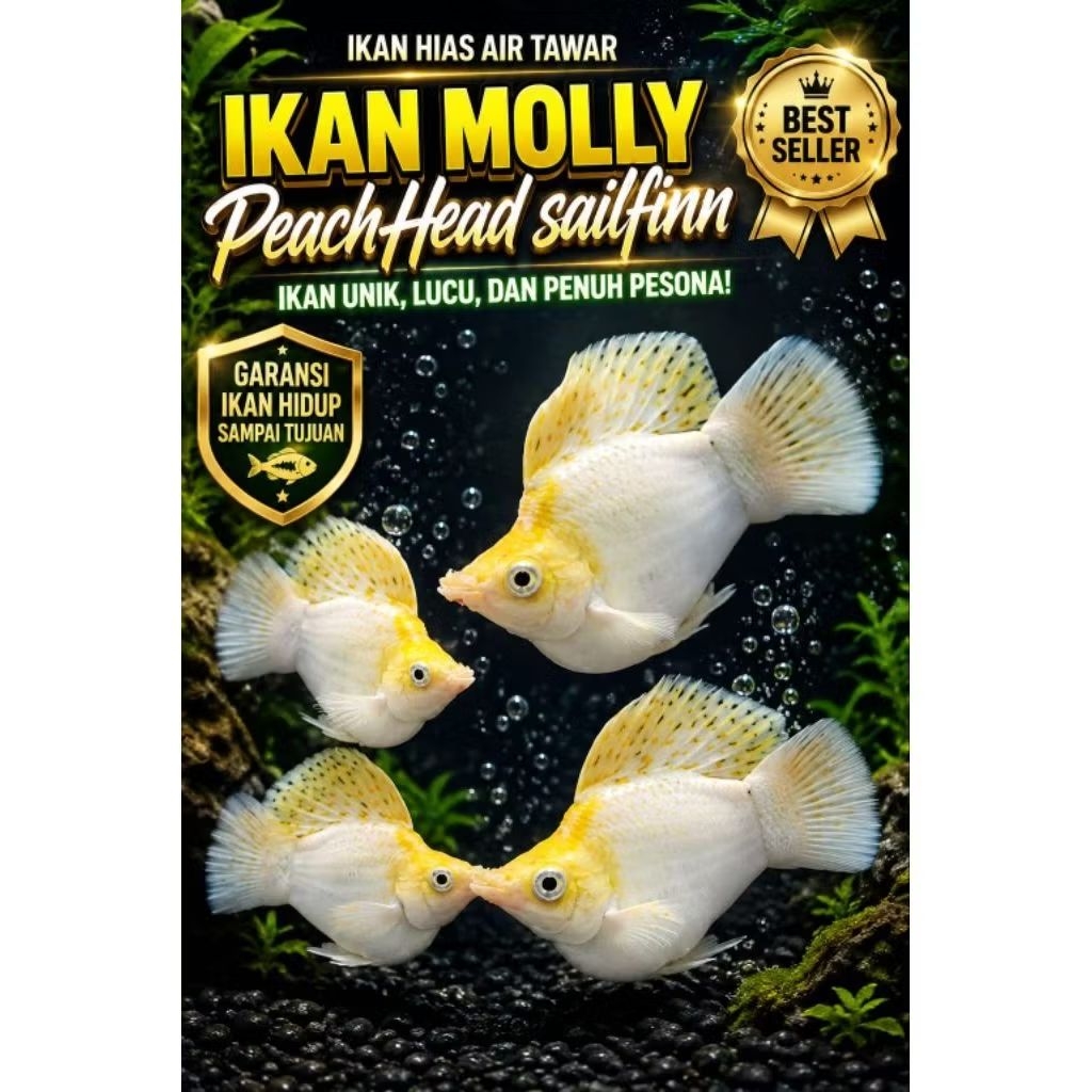 Molly Platinum Peachead