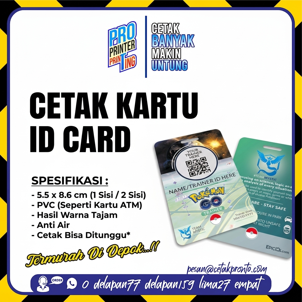 Pronto printing ID Card / Member card / ID Card Express
