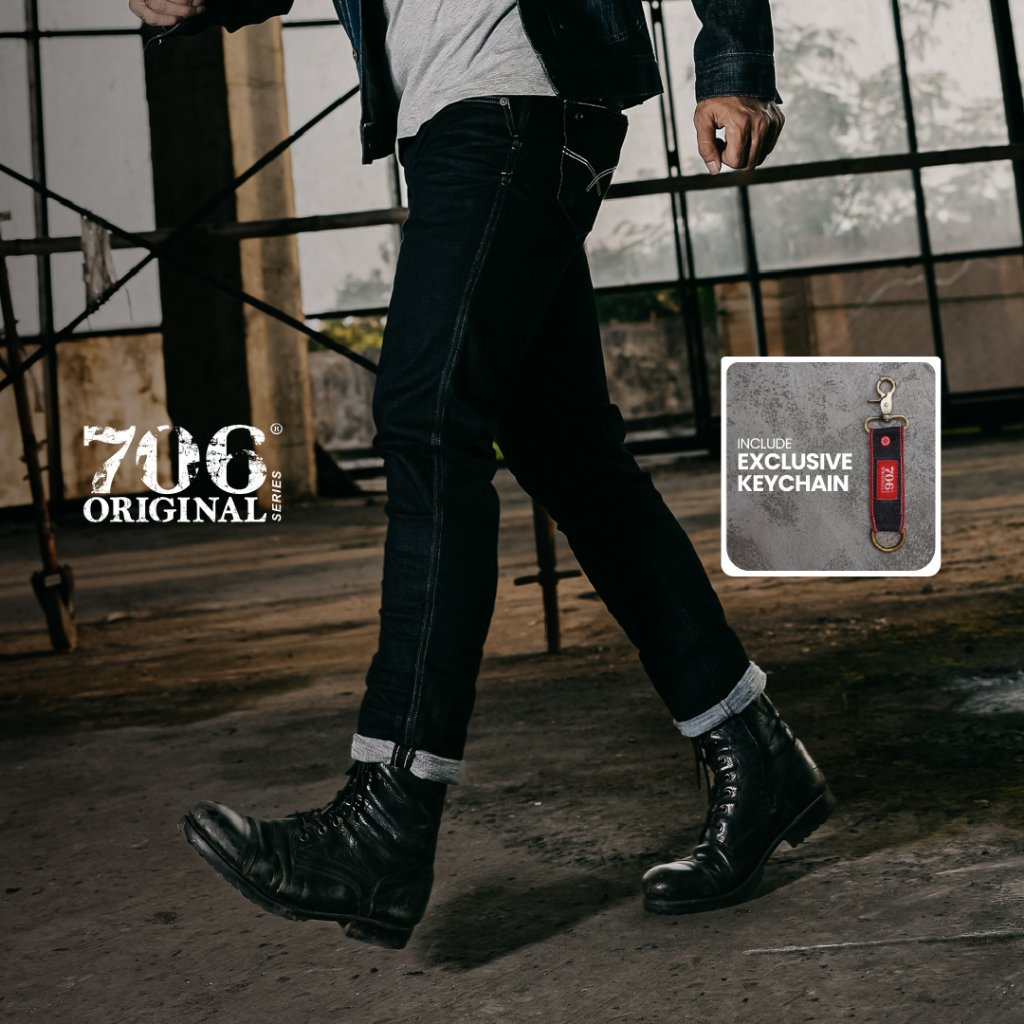 Oxygen Denim 706 Original Slim Jeans Garment Crinkle (706-0110)