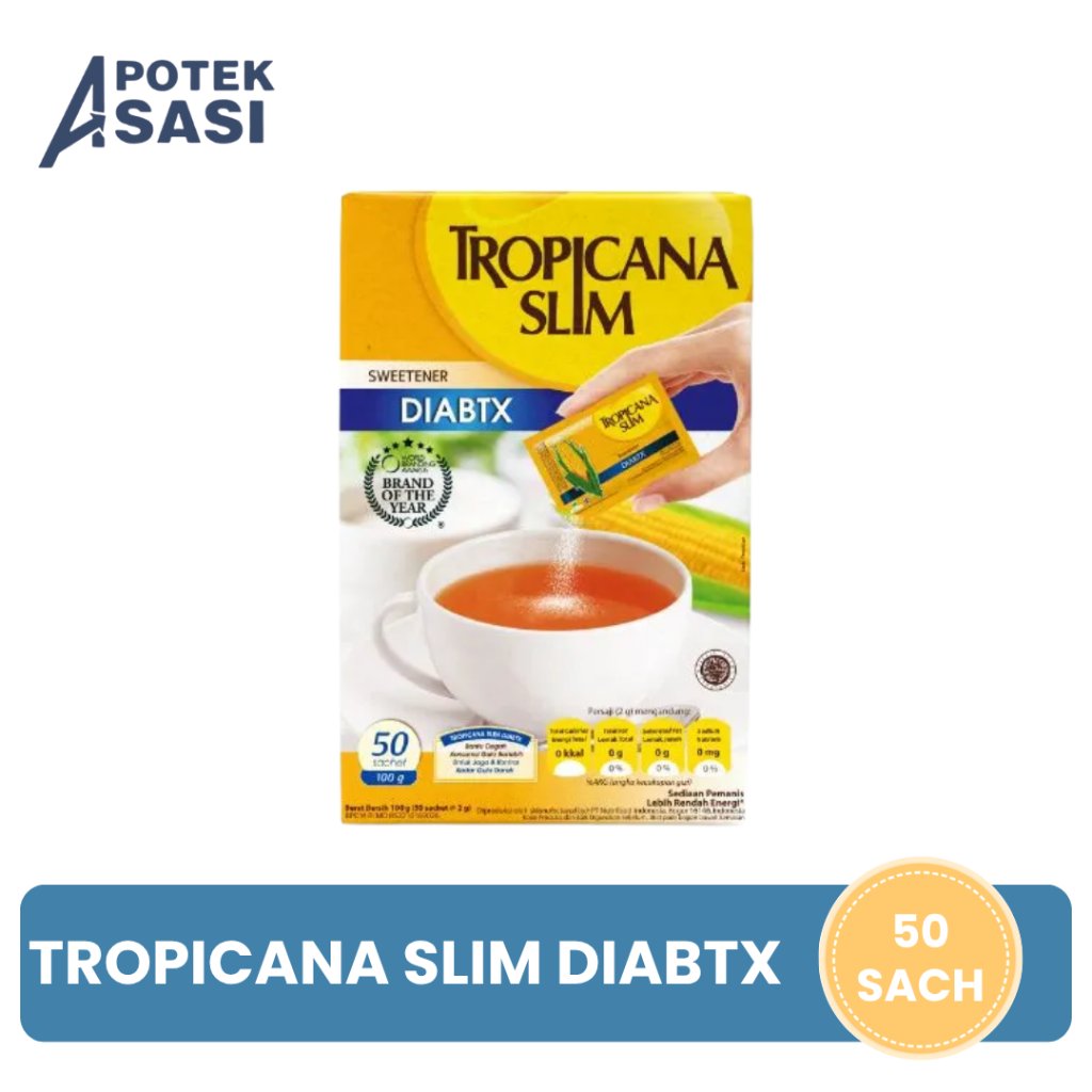 Tropicana Slim Diabtx 50 Sachet
