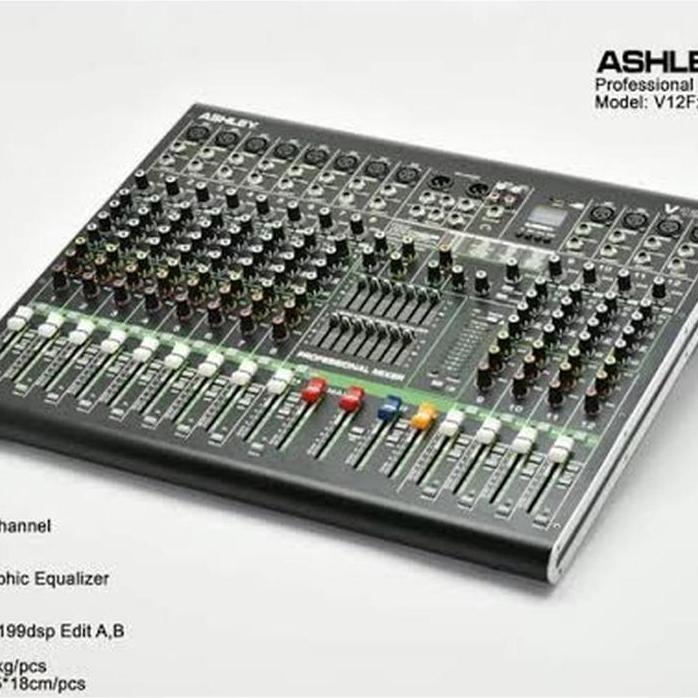 MIXER ASHLEY V12FX V12 FX V 12FX ORIGINAL