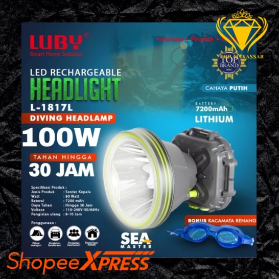 LUBY SENTER KEPALA SELAM L-1817L 100W