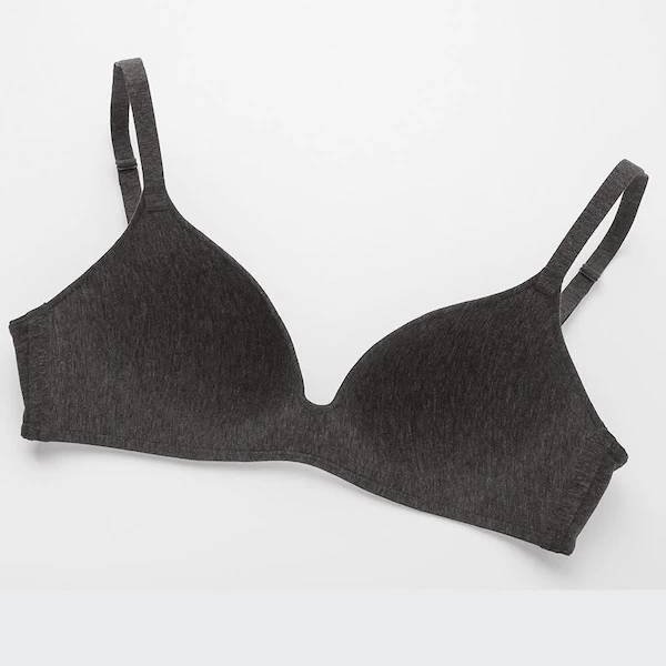Uniqlo wireless bra in grey