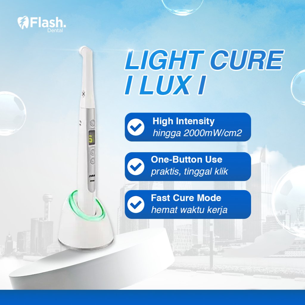 Dental light curing LUX I Light Cure 3 detik RTA Woodpecker