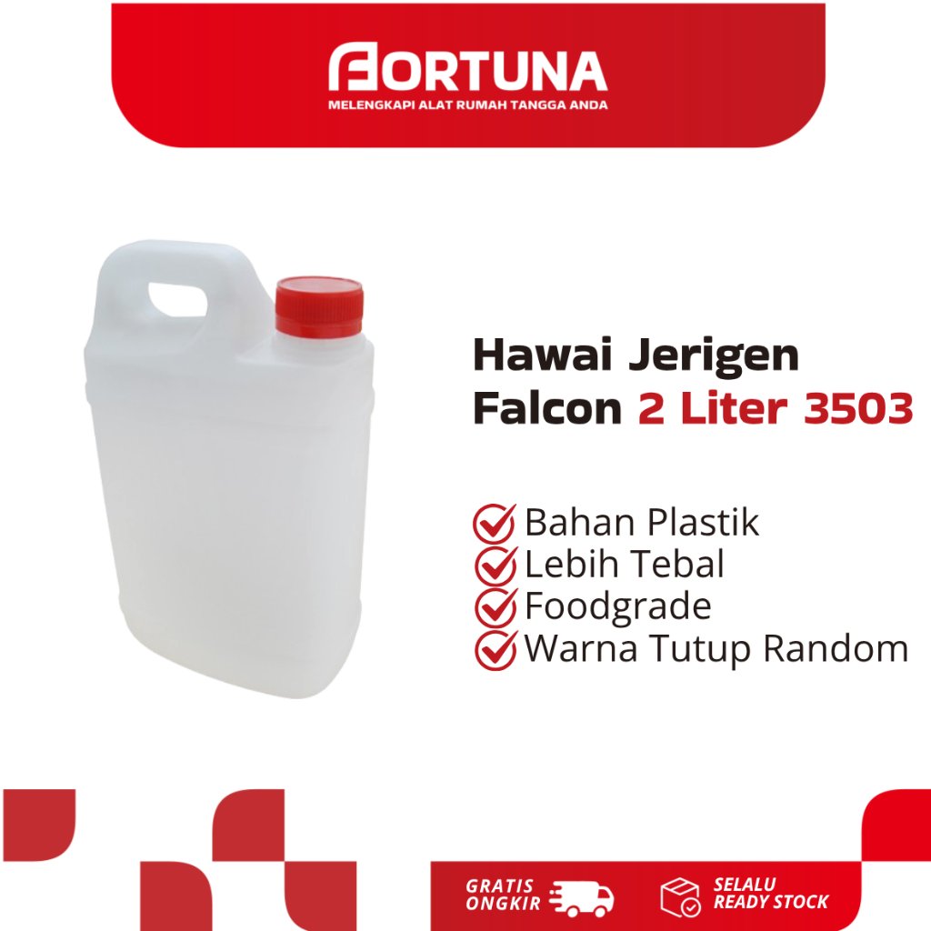 Hawai Jerigen Falcon 2 Liter 3503 Jerigen Plastik