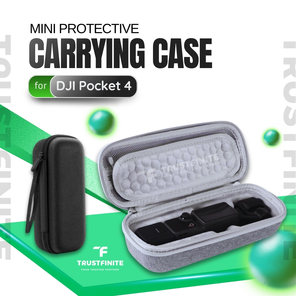 Tas DJI Pocket 3 / DJI Pocket 4 Nylon EVA / Mini Carrying Hard Case DJI Osmo Pocket 3 / DJI Pocket 4