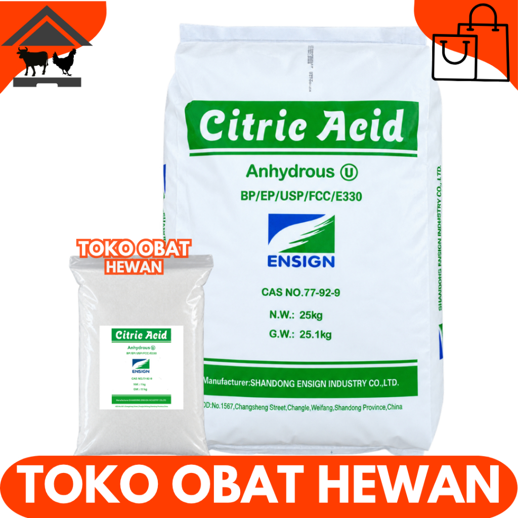 CITRIC ACID ANHYDROUS - Citroen Sitrun Food grade Sitrun Makanan - Asam Sitrat Citrun Acid Anhydrous