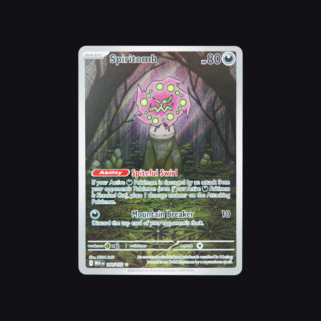 Spiritomb Illustration Rare Mega Evolution 148/132