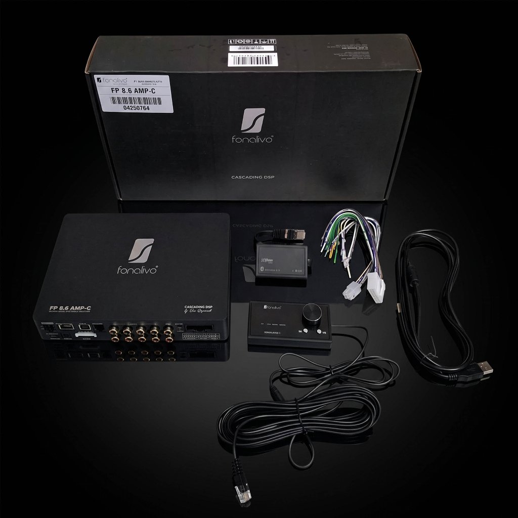 Fonalivo FP 8.6 AMP-C DSP Audio Mobil 8 Channel + 6 Ch Amplifier Bluetooth