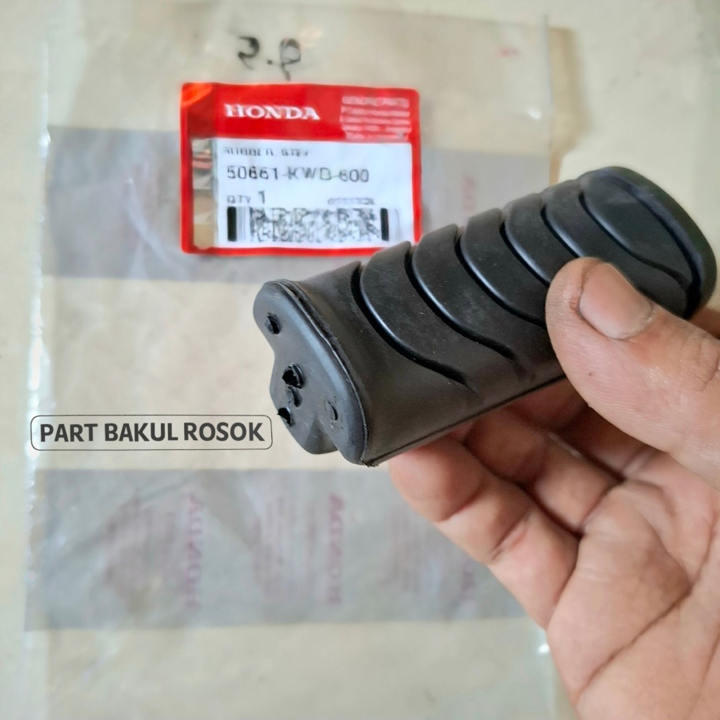 Karet Pijakan Postep Kaki Depan Supra X 125 FI NEW Blade 110 125 Revo 110 Karet Pustep Bostep Bustep
