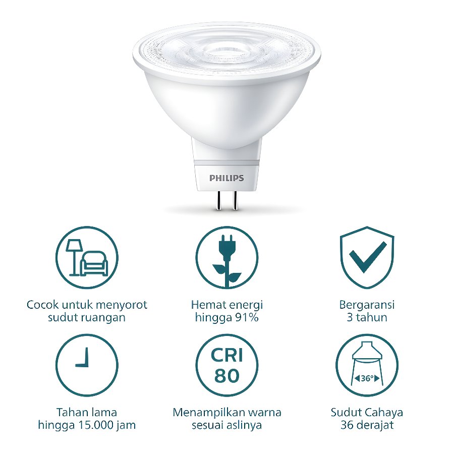 ESS LED MR16 3-35W 36D 830 865