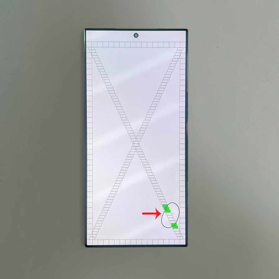 Tested Amoled For Galaxy S24 Ultra LCD Display Touch Screen Digitizer Replacement With defects