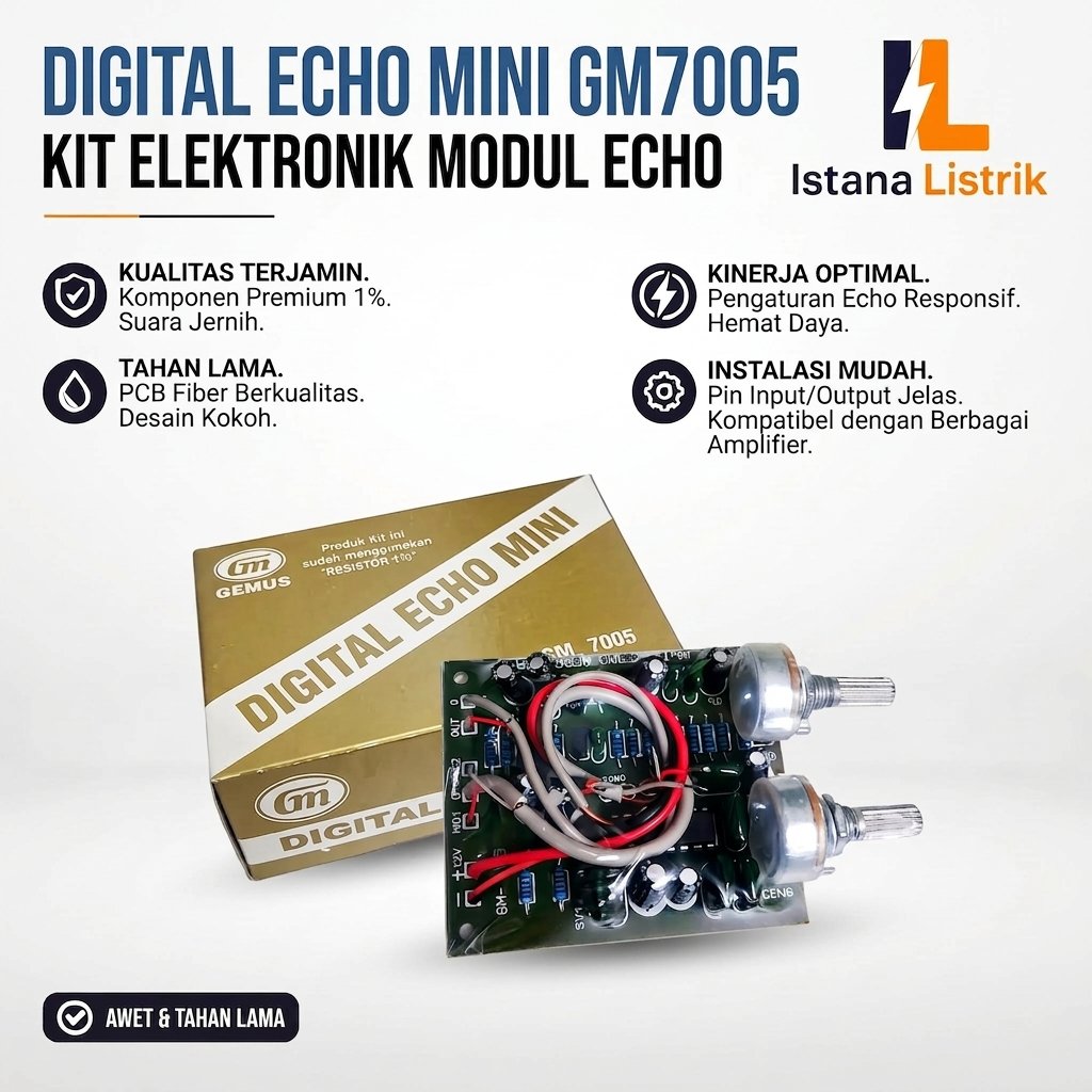 Kit Digital Echo 2 Mic mini GM 7005