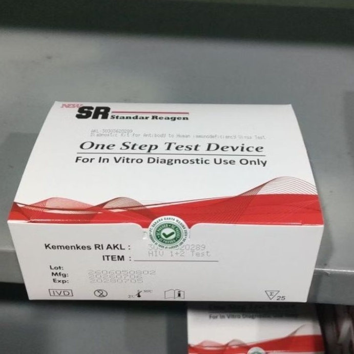 New Standar Reagen Diagnostic Kit for Antibody to HIV Test