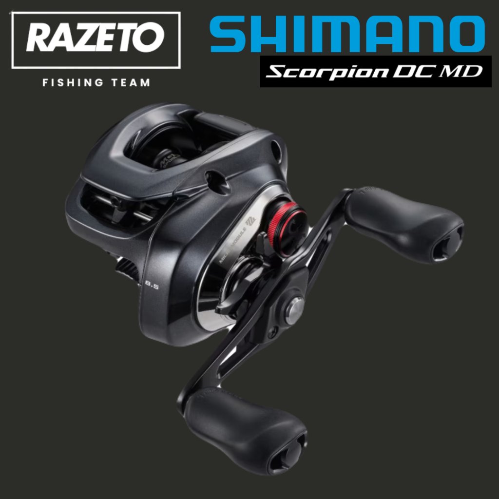 REEL BC SHIMANO SCORPION DC MD 201 XG/HG 2026 LEFT HANDLE
