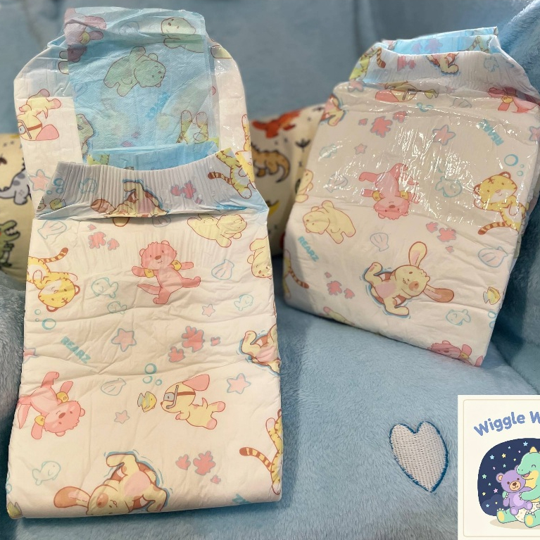 ABDL Diaper - Edisi Rearz Lil squirts Splash