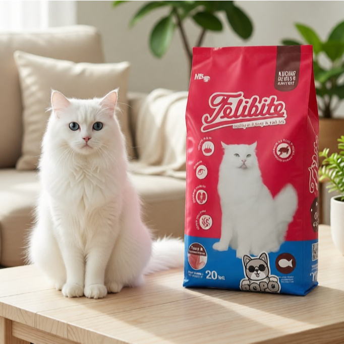 FELIBITE Ikan 20kg 20 kg Makanan Kucing Freshpack Felibite Tuna Ikan
