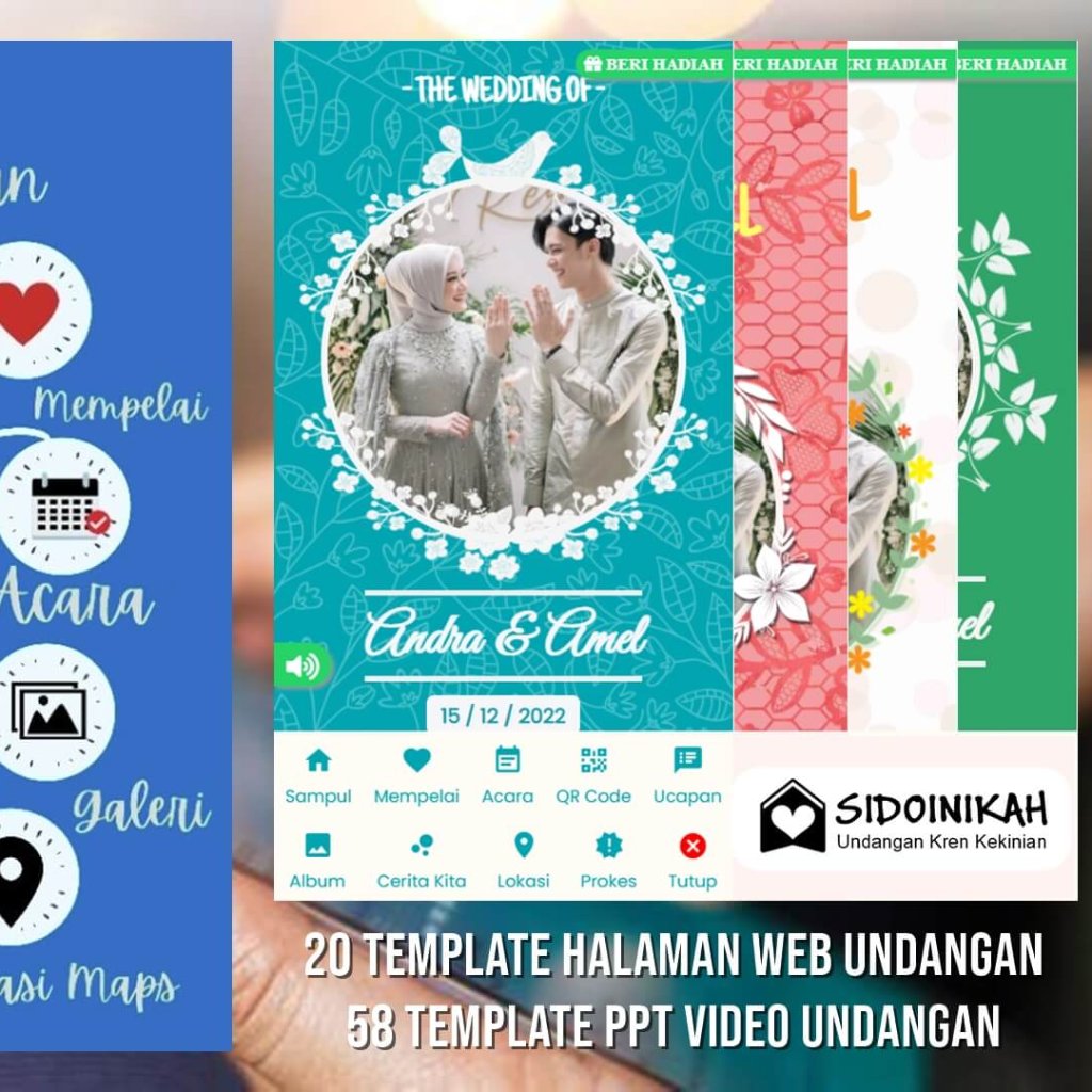 Source Code Web Platform Undangan Digital SiDoiNikah Pro
