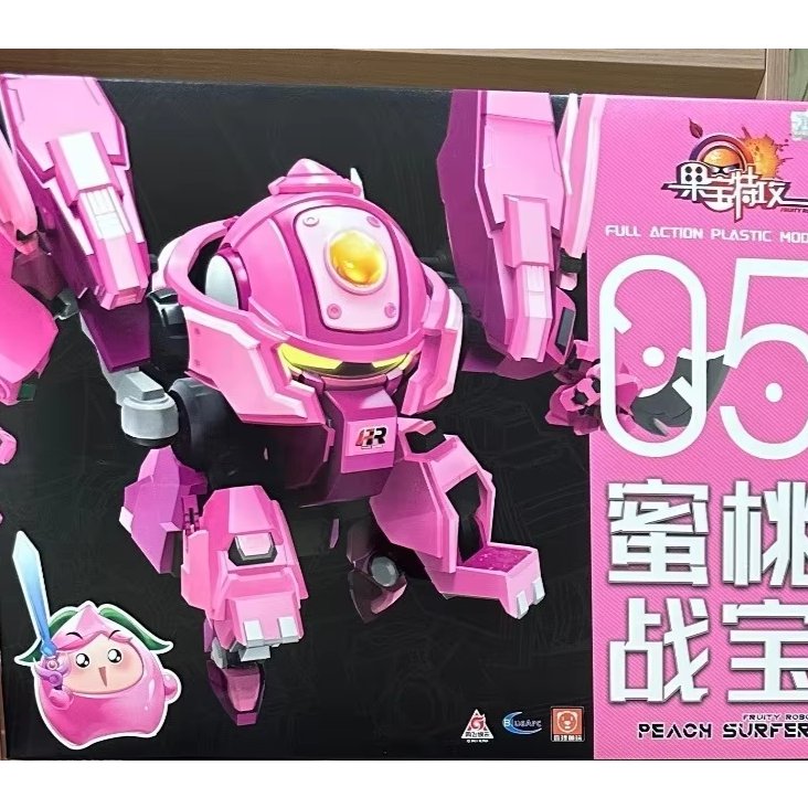 Model kit Yilichuangwan Fruity Robo Combiner Peach Surfer FR-05 Plamo