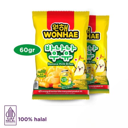 Wonhae Banana Milk Bites 60gr