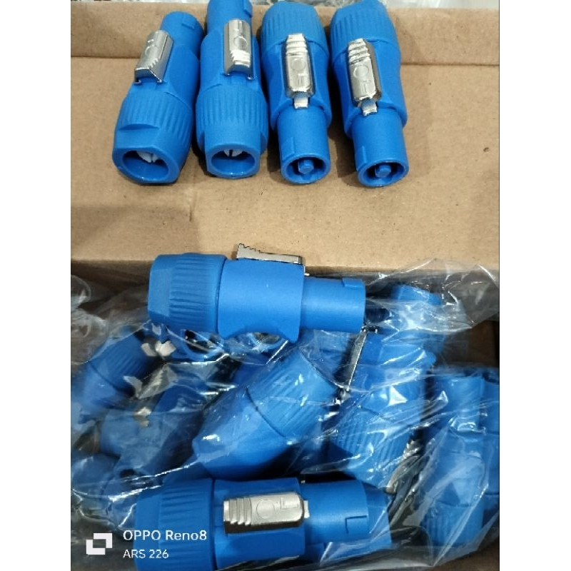Jack Spikon Biru Kualitas Bagus Untuk Speaker