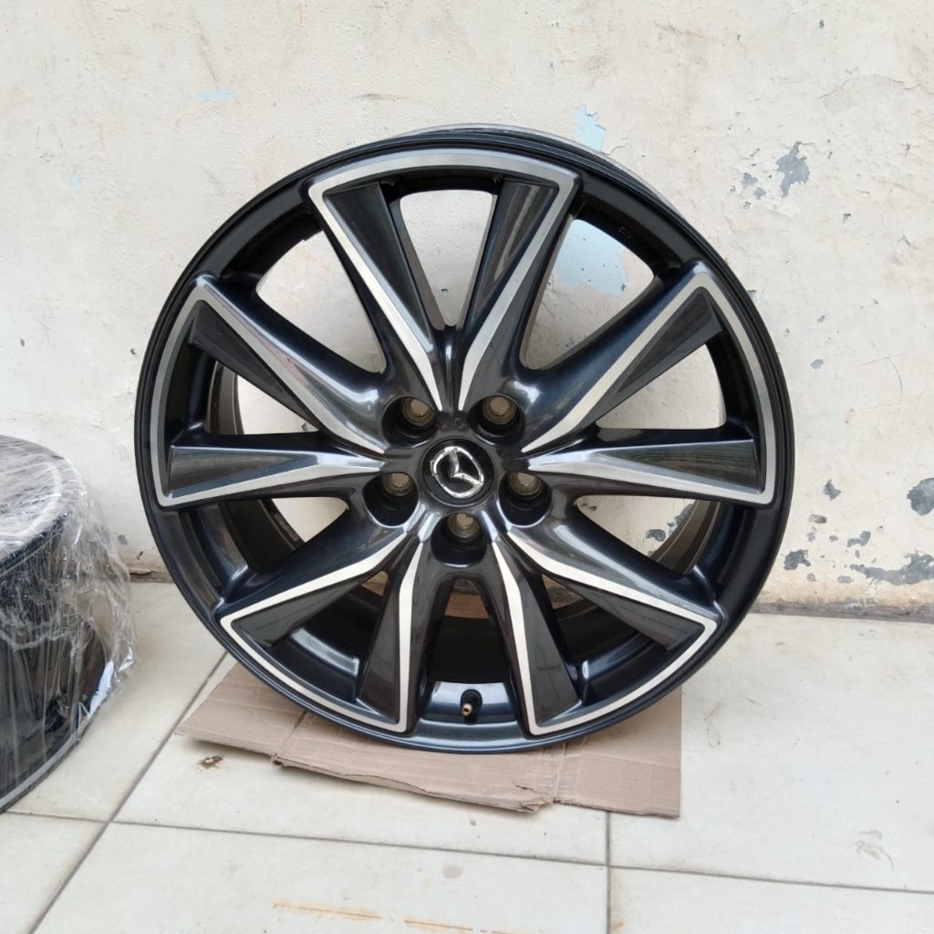 Velg Mazda CX5 Elite R19 Ring 19 Original OEM Set 4pcs  Lebar 7inc Et 45