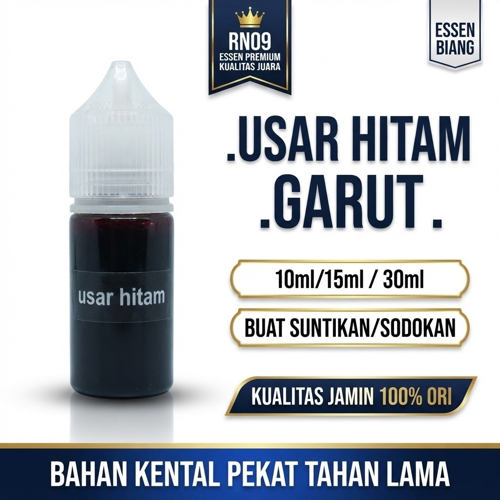 Essen Biang Usar Hitam Garut Kental Ori untuk Suntikan Sodokan Umpan