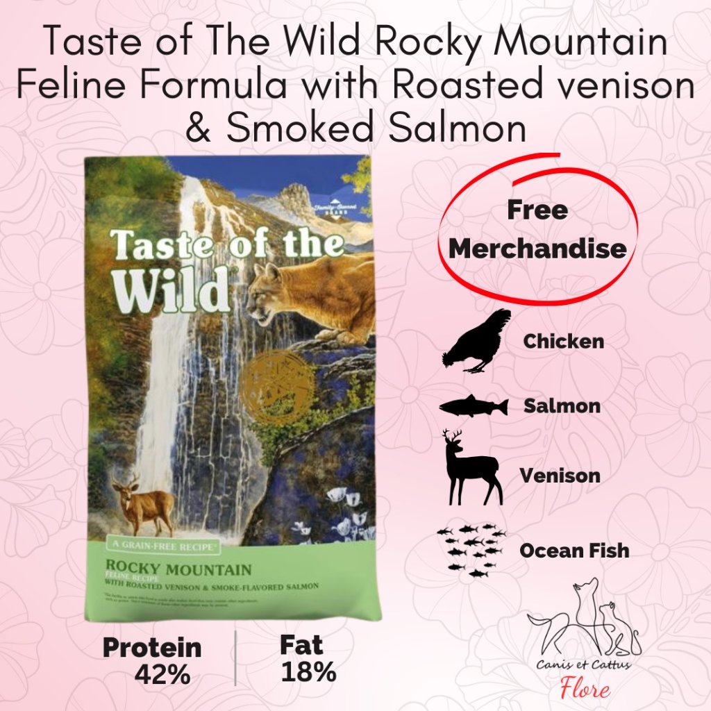 Taste Of The Wild Rocky Mountain Feline Venison & Salmon 2 kg