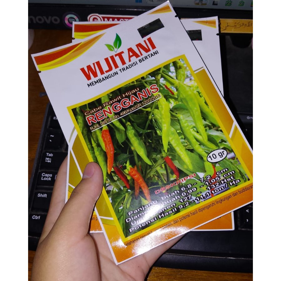 Bibit Cabe Rawit Hijau Rengganis WIJITANI 10 gr