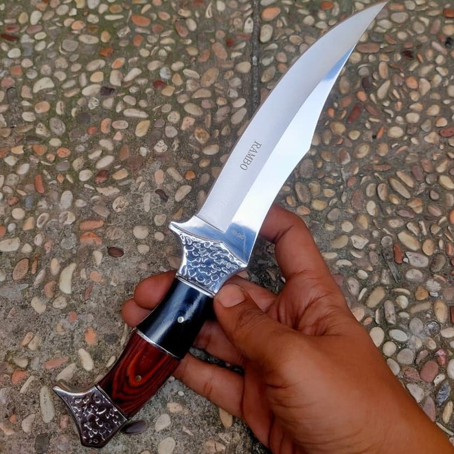 Pisau Survival Rambo G65 Camping Bushcraft Outdoor Import