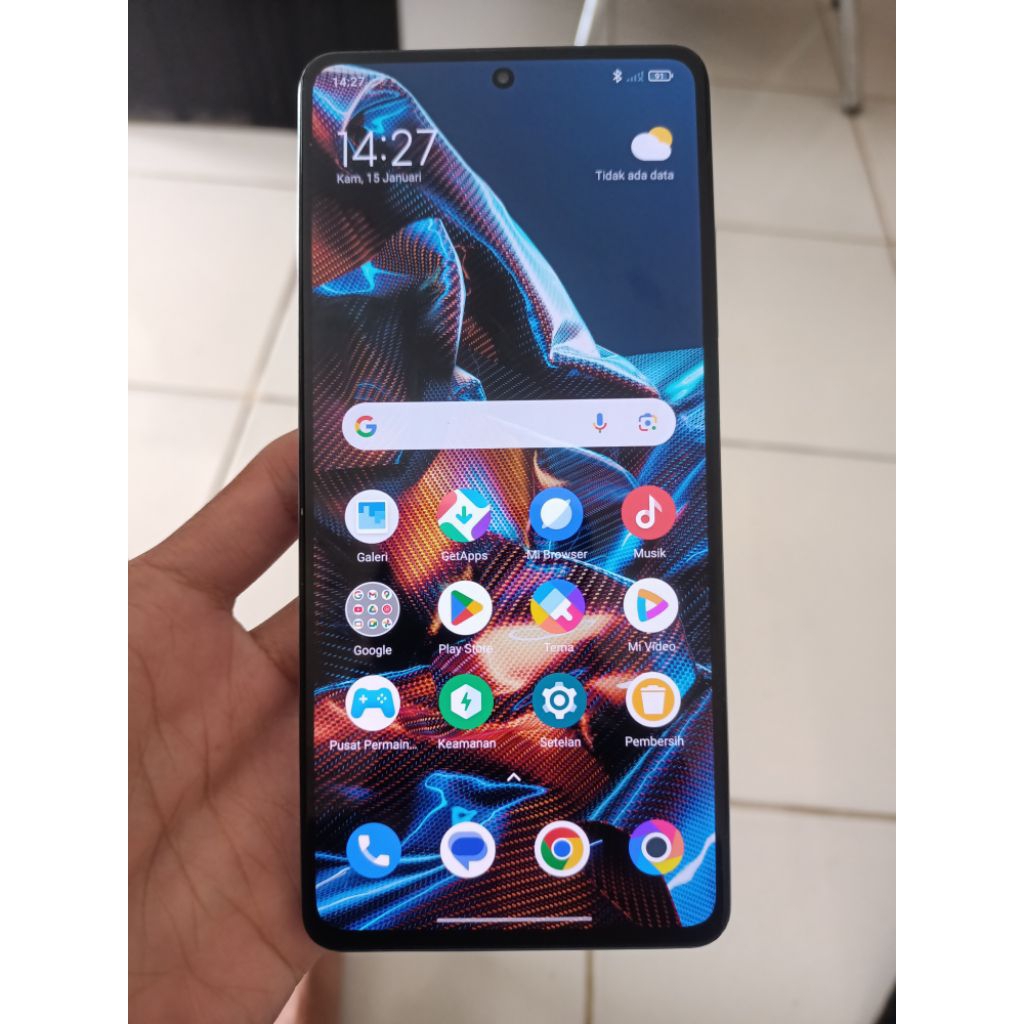 HANDPHONE HP POCO X5 PRO 5G RAM 6+2/128GB MINUS BACA DESKRIPSI