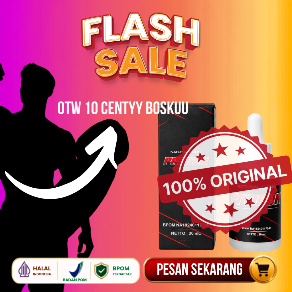 PROCON Natural Liquid PembesarMr. P Pemb besar Joni Ampuh Bpom & halal