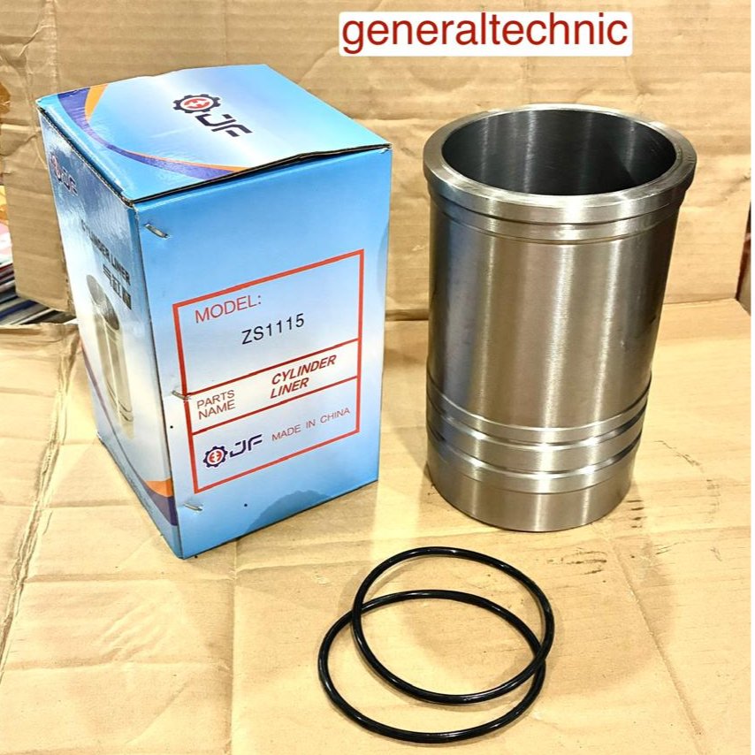 Cylinder Liner S1115 JF + Oring Liner Boring S1115 Buring S1115 24-27HP Liner ZS1115
