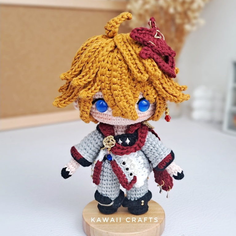 Childe Genshin Impact Crochet Doll