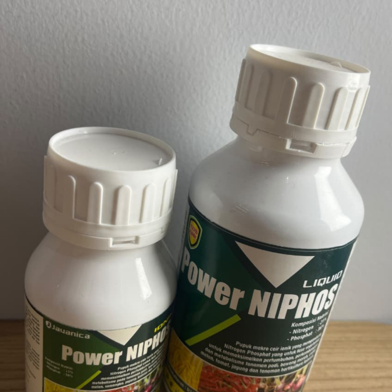[ BELI 1 FREE SAMPEL ] POWER NIPHOS Pupuk Cair Nitrogen Phosphat IONIK – Nutrisi Fase Vegetatif, Per